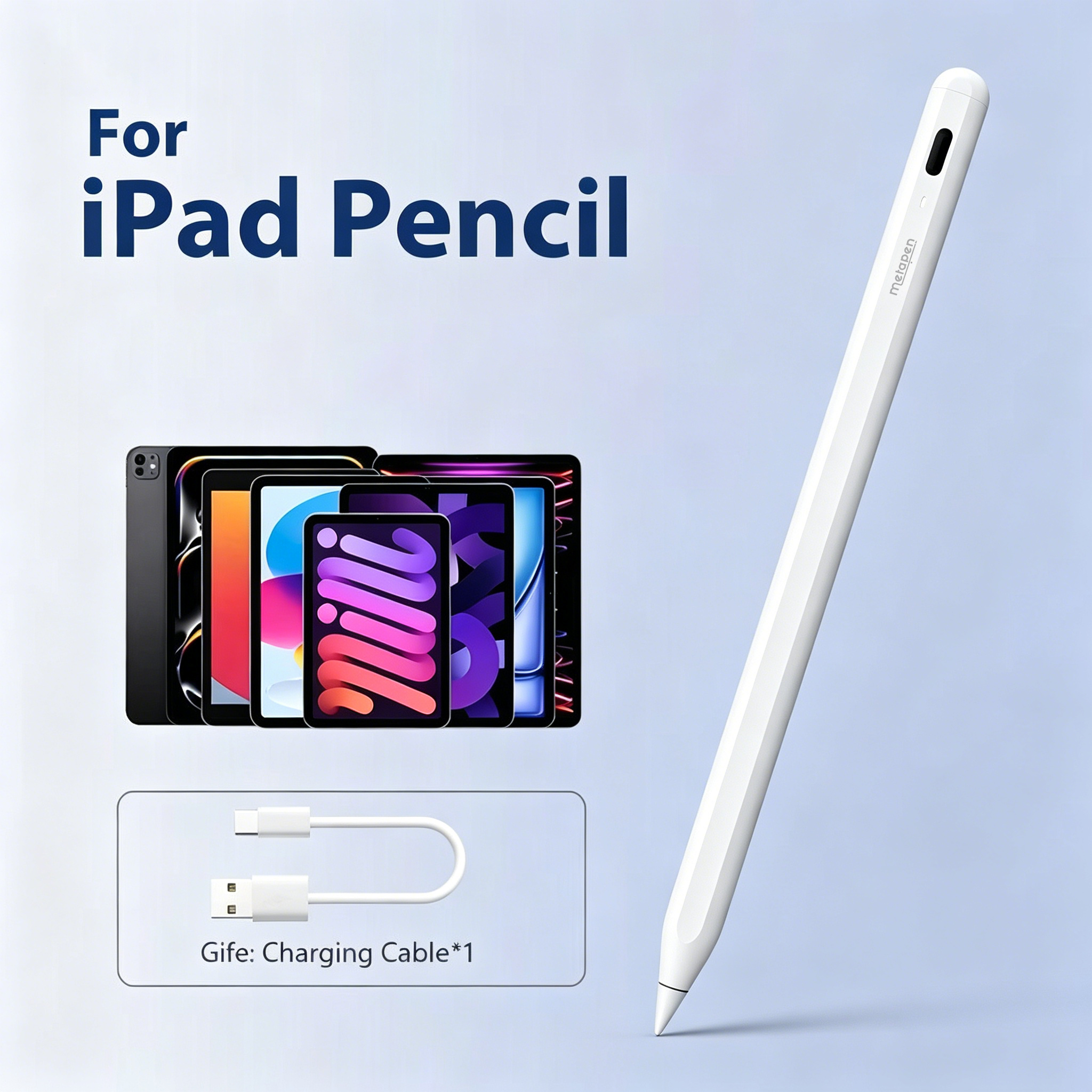 Tablet Accessories For Kids - MetaPen A8 Stylus Pen For Apple