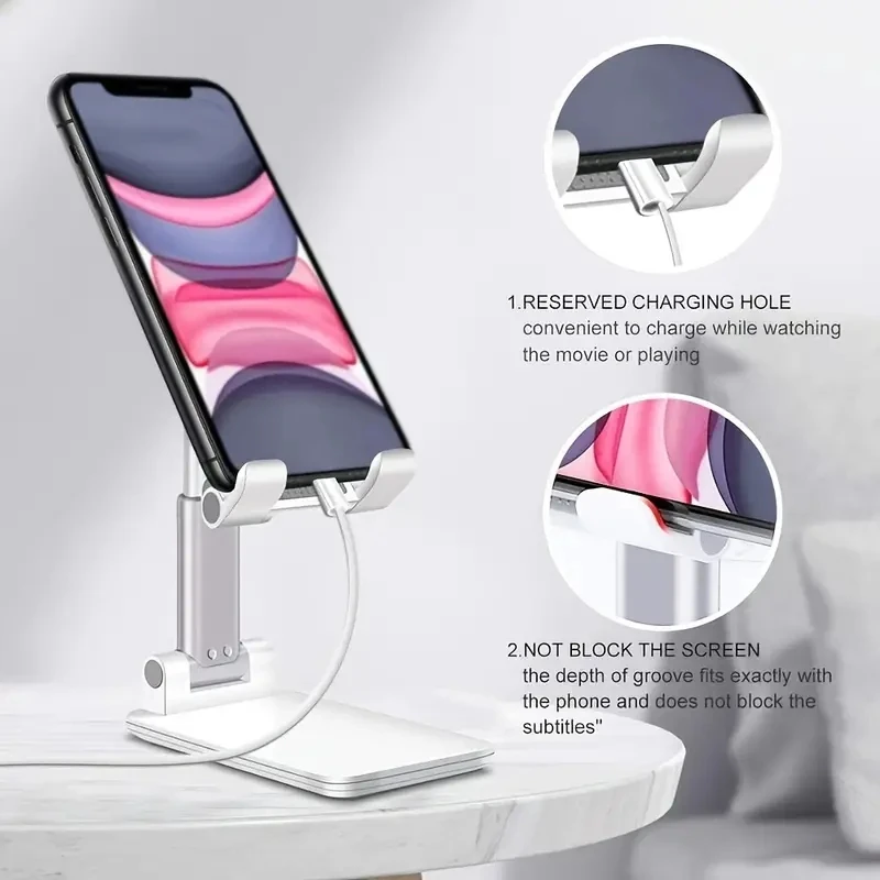 Tablet Stand Adjustable - Adjustable Desktop Phone & Tablet Stand