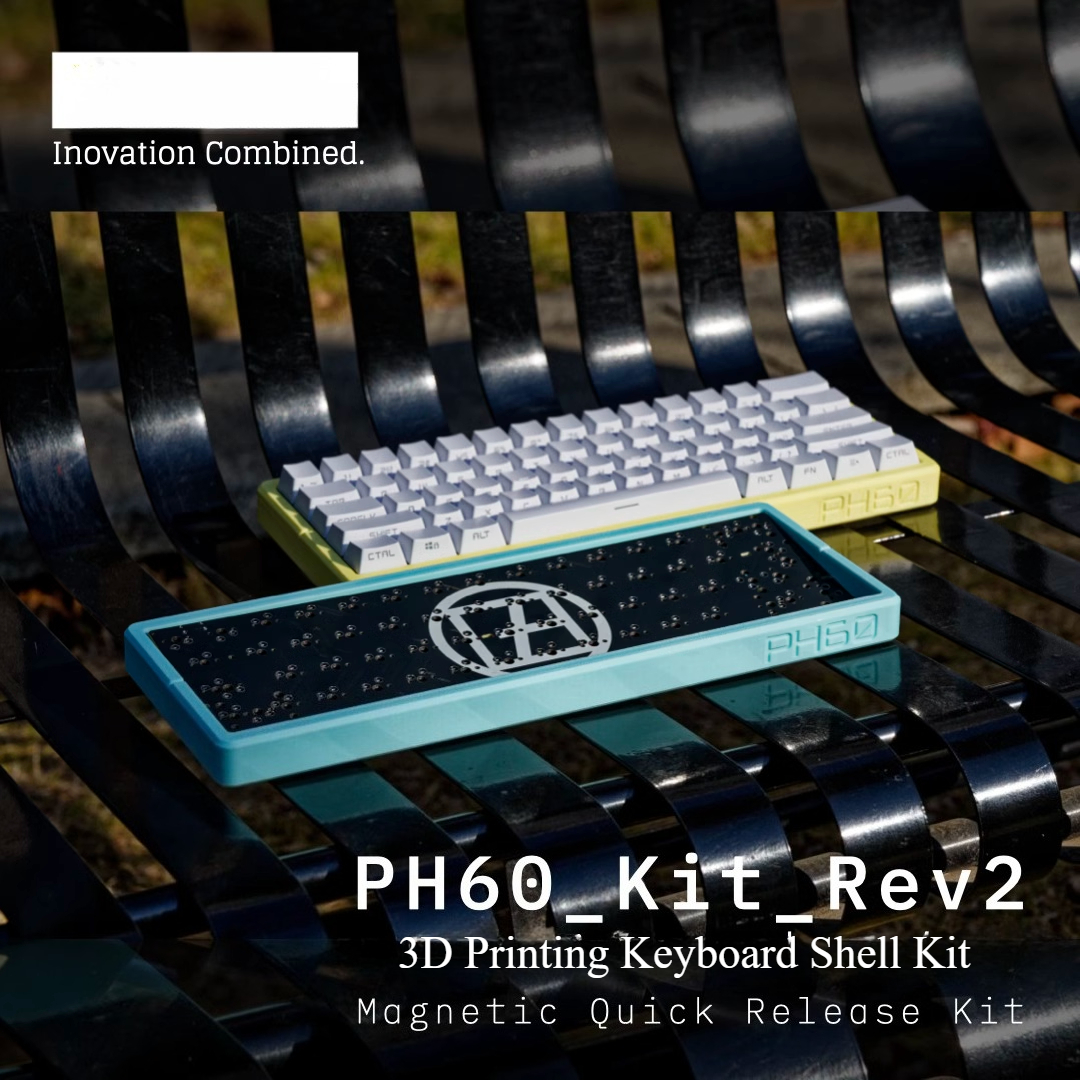 Tablet Accessories 3D Print - PH60 Kit Rev2 HHKB Keyboard Shell