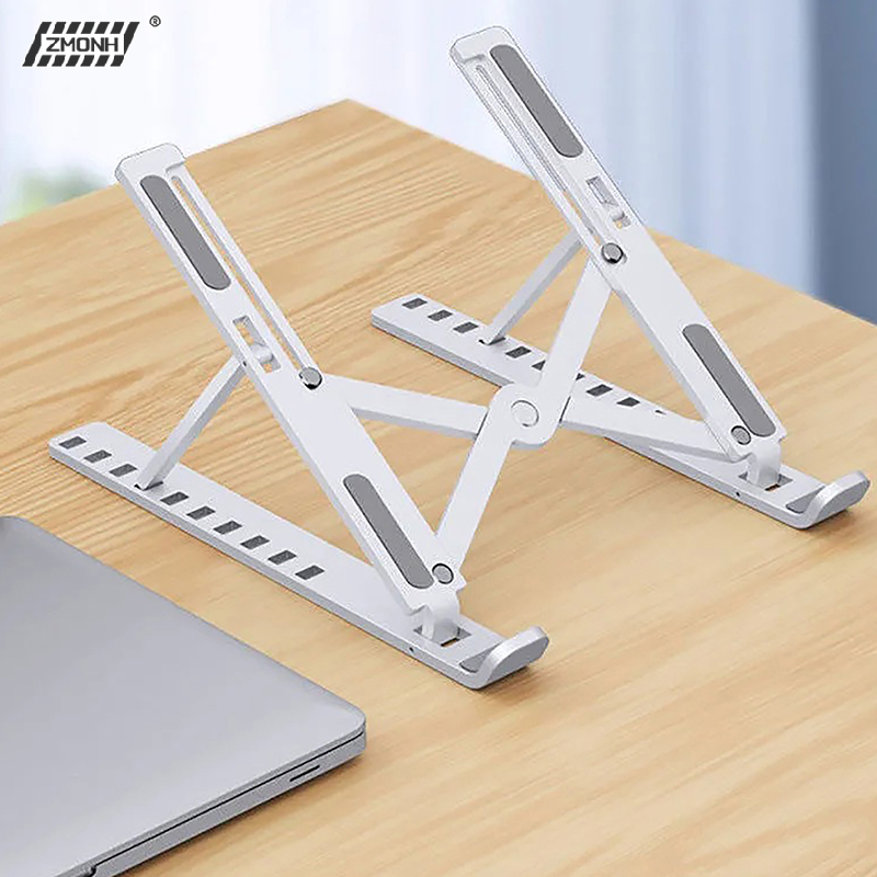 Cooling Stand Tablet - Plastic Universal Laptop Stand Adjustable Notebook