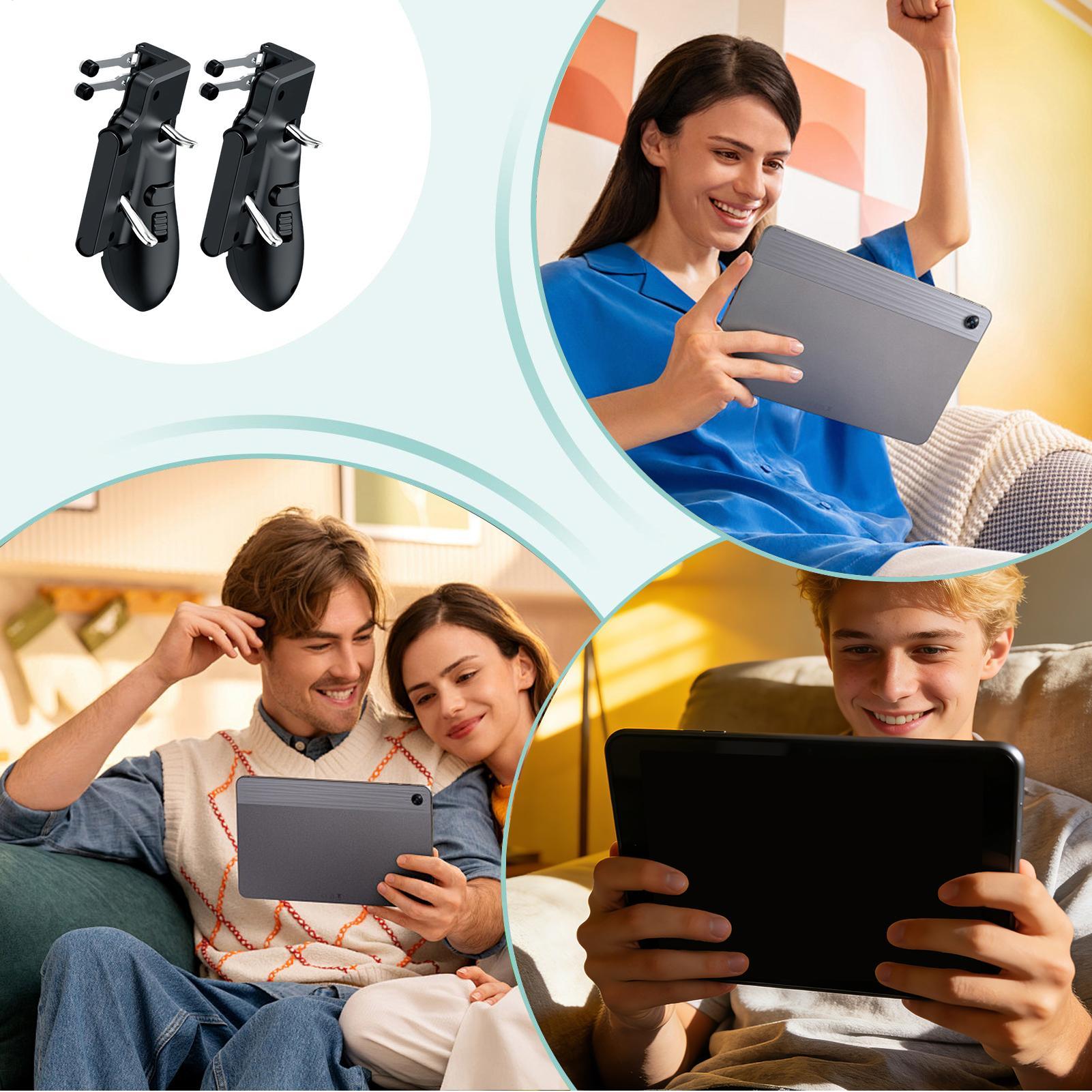 Six Finger Game Joystick Trigg - Tablet Accessories For Students avaliação e preço