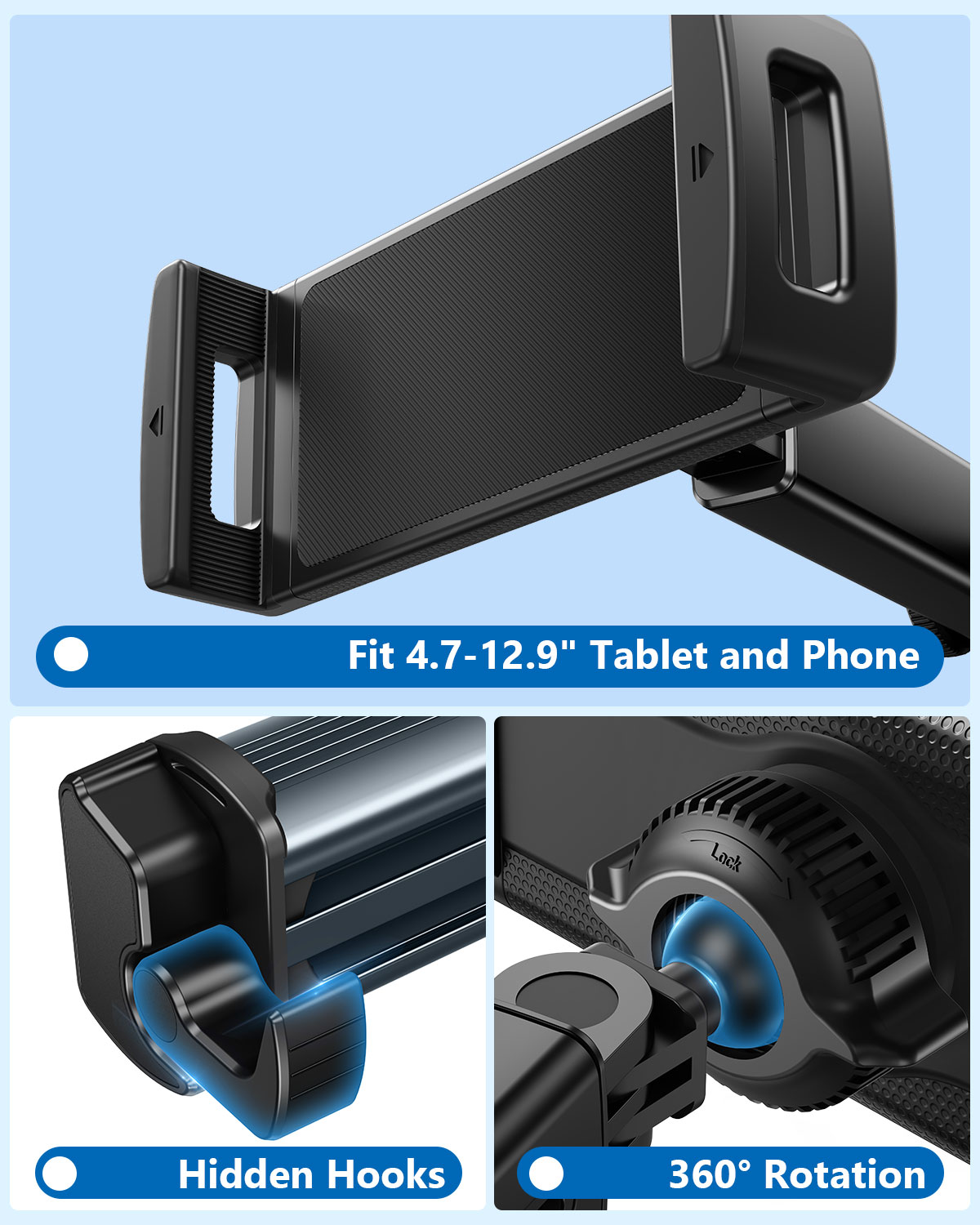 Hipacool Car Tablet Holder Sta - Trimble Tablet Accessories avaliação e preço