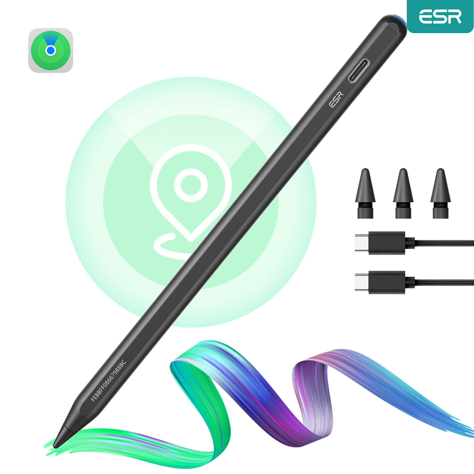 ESR iPad Pencil Compatible wit - Tablet Accessories For Kids avaliação e preço