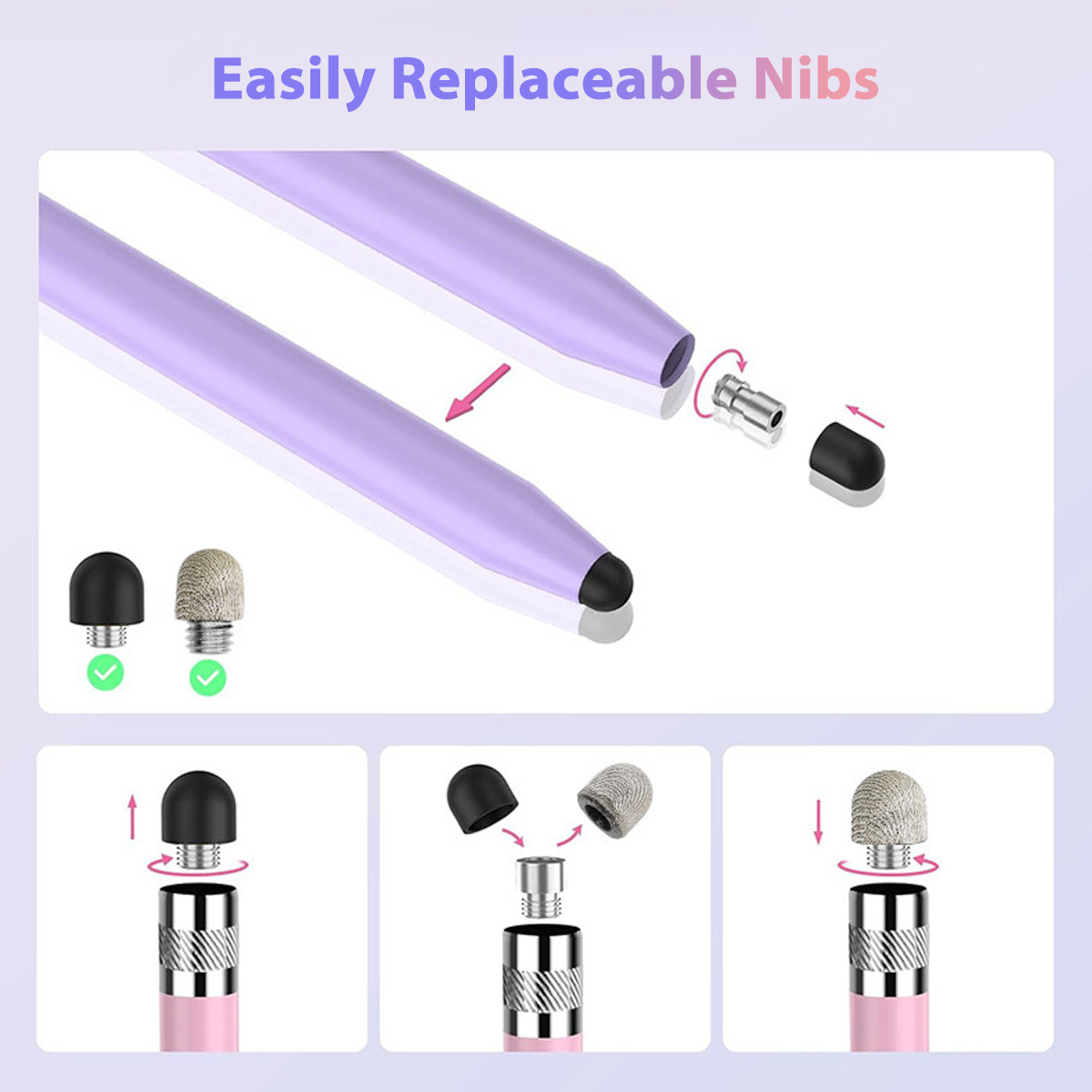 Universal 2 in 1 Stylus Pen fo - Tablet Accessories For Kids avaliação e preço