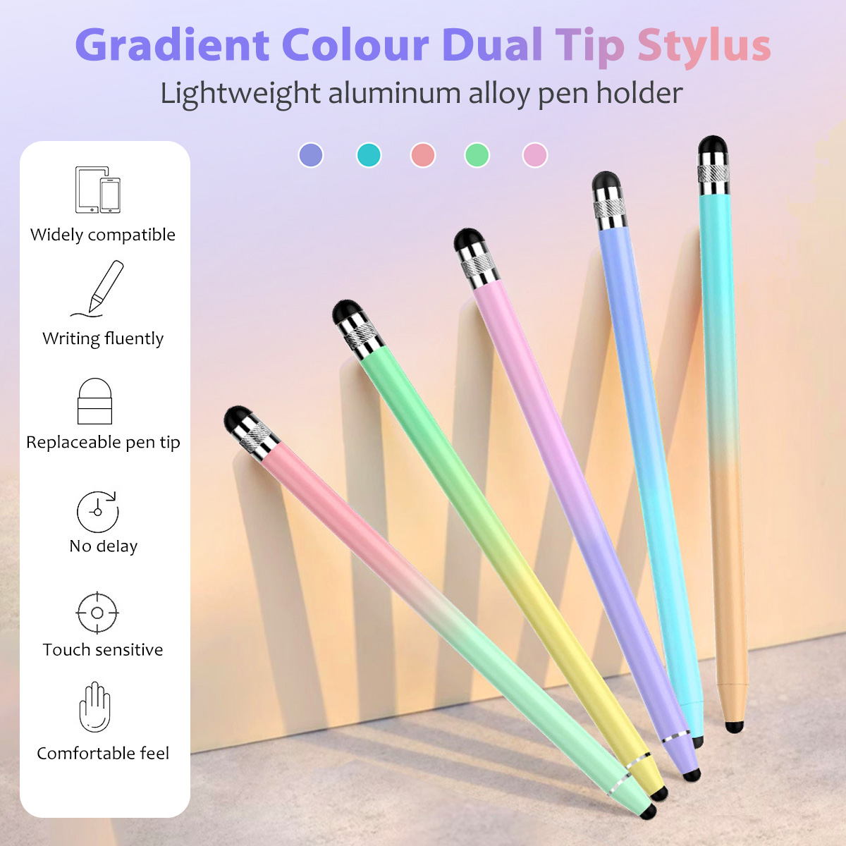 Universal 2 in 1 Stylus Pen fo - Tablet Accessories For Kids avaliação e preço