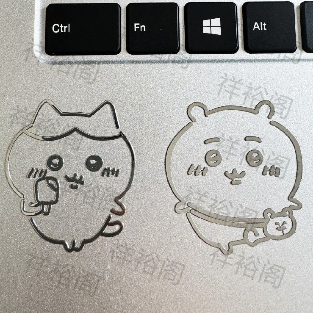 Chiikawa 3D Metal Stickers Cut - Tablet Accessories For Students avaliação e preço