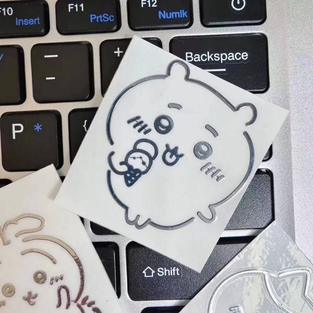 Chiikawa 3D Metal Stickers Cut - Tablet Accessories For Students avaliação e preço