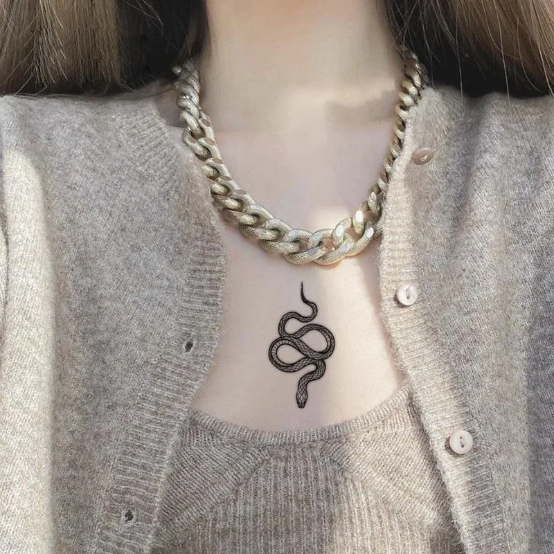 Women Snake Temporary Tattoos  - Hotwav Tablet Accessories avaliação e preço