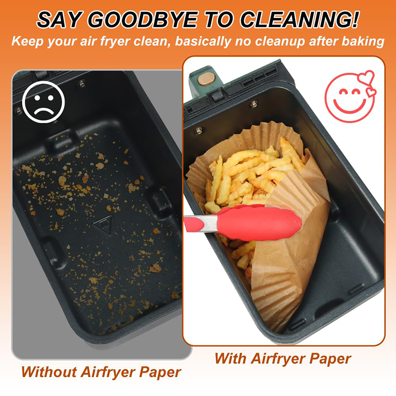 Rectangle Air Fryer Paper Line - Hotwav Tablet Accessories avaliação e preço