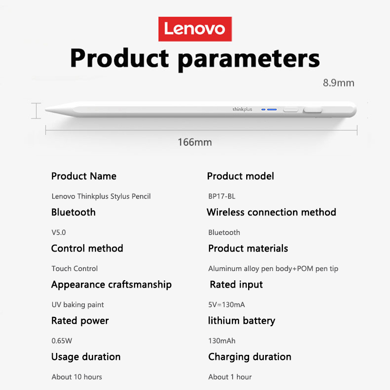Lenovo Universal Stylus Pen fo - Tablet Stylus Accessories avaliação e preço