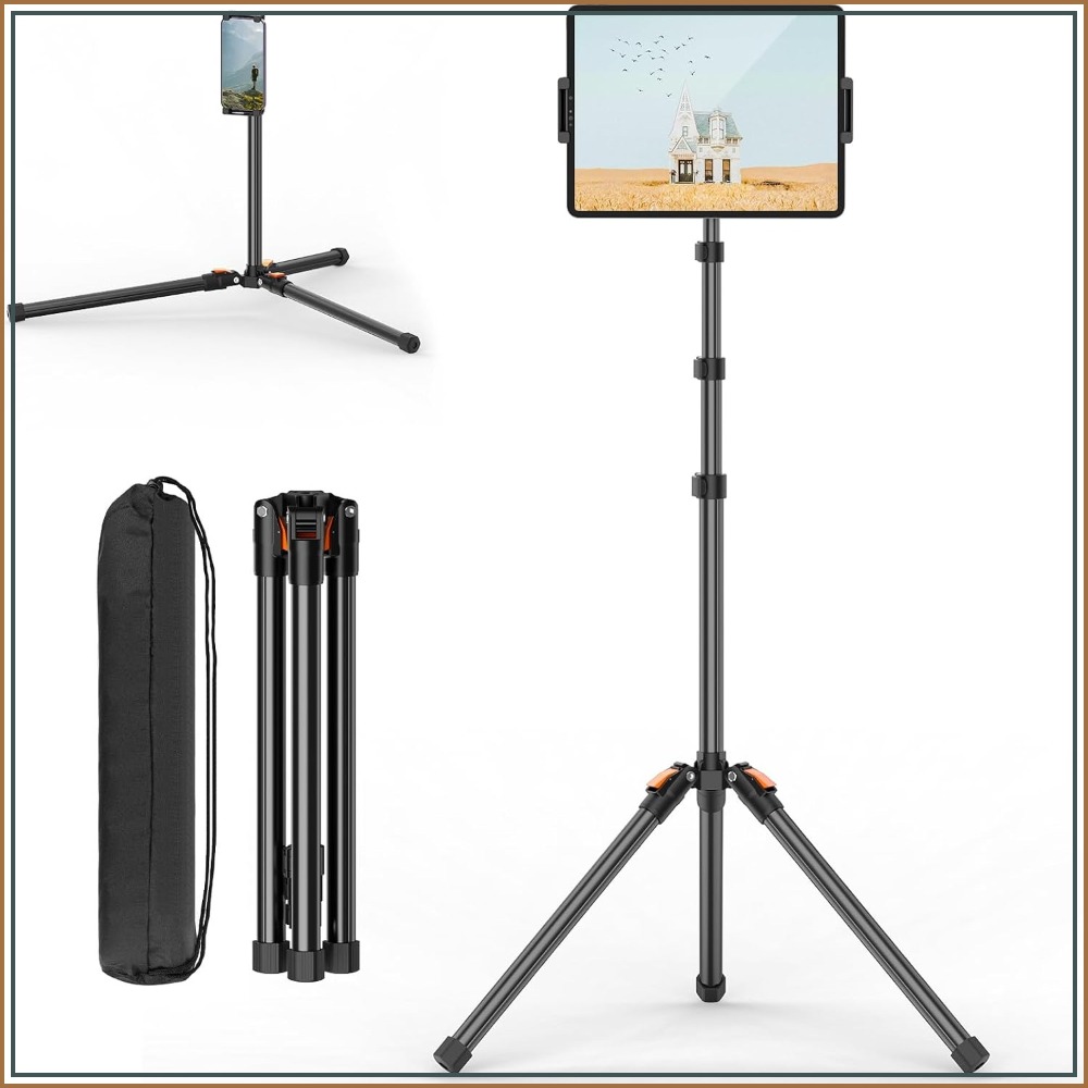 72in Tablet Floor Stand Tripod - Tablet Stand Adjustable avaliação e preço
