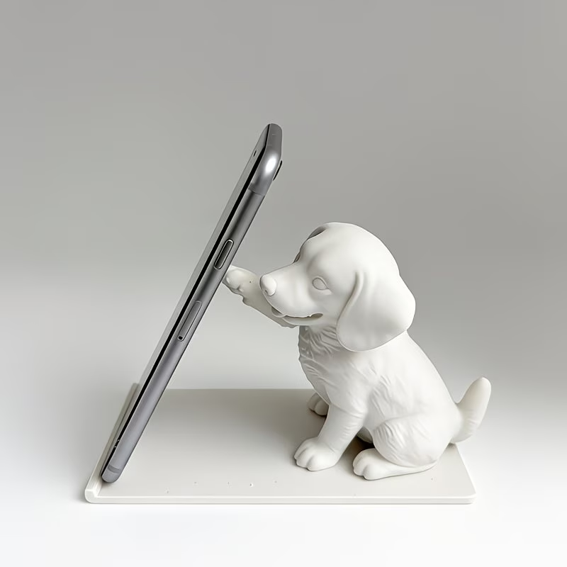 New 3D Printed Beagle Puppy Ph - Tablet Accessories 3D Print avaliação e preço