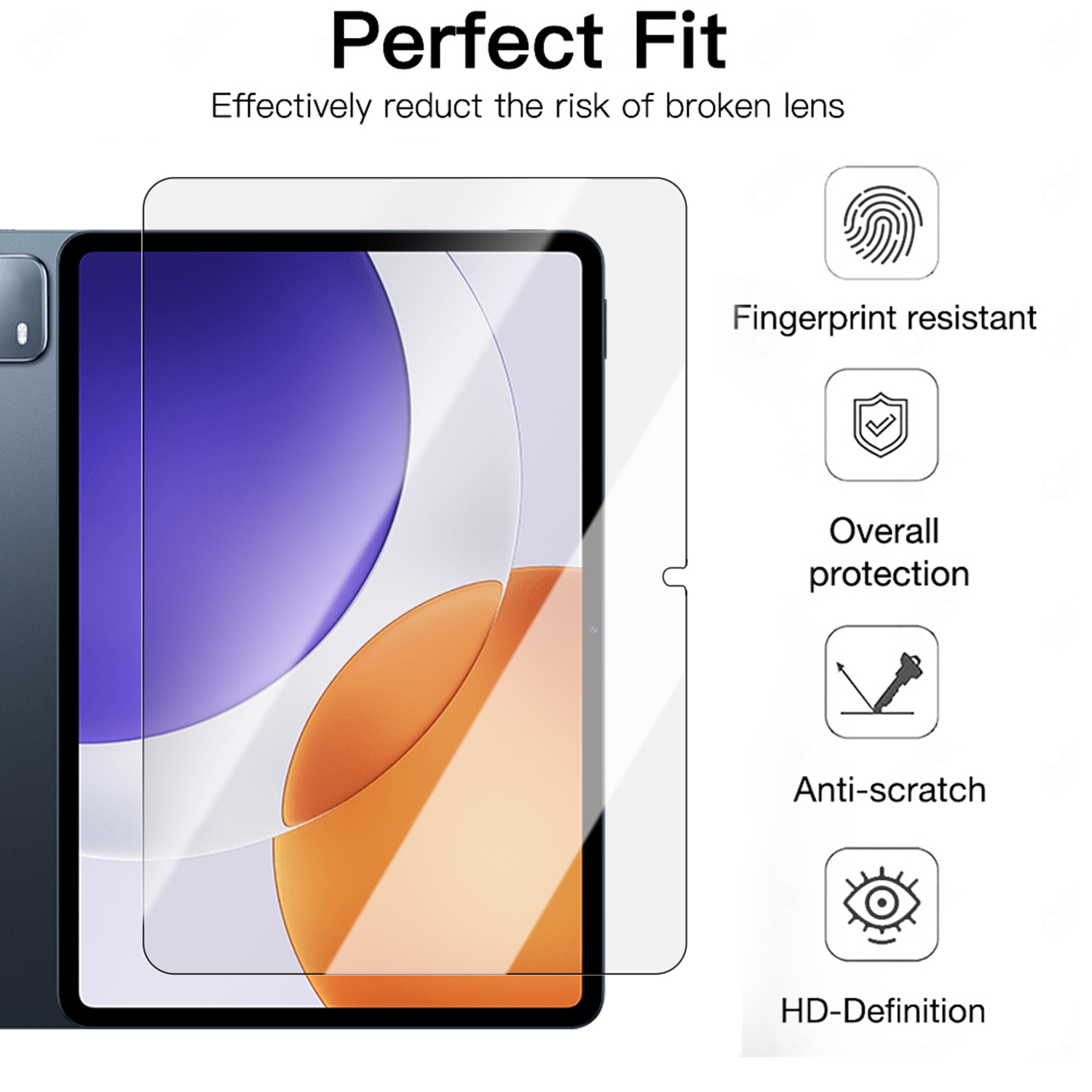 HD Clear Screen Protectors For - Mi Tablet Accessories avaliação e preço