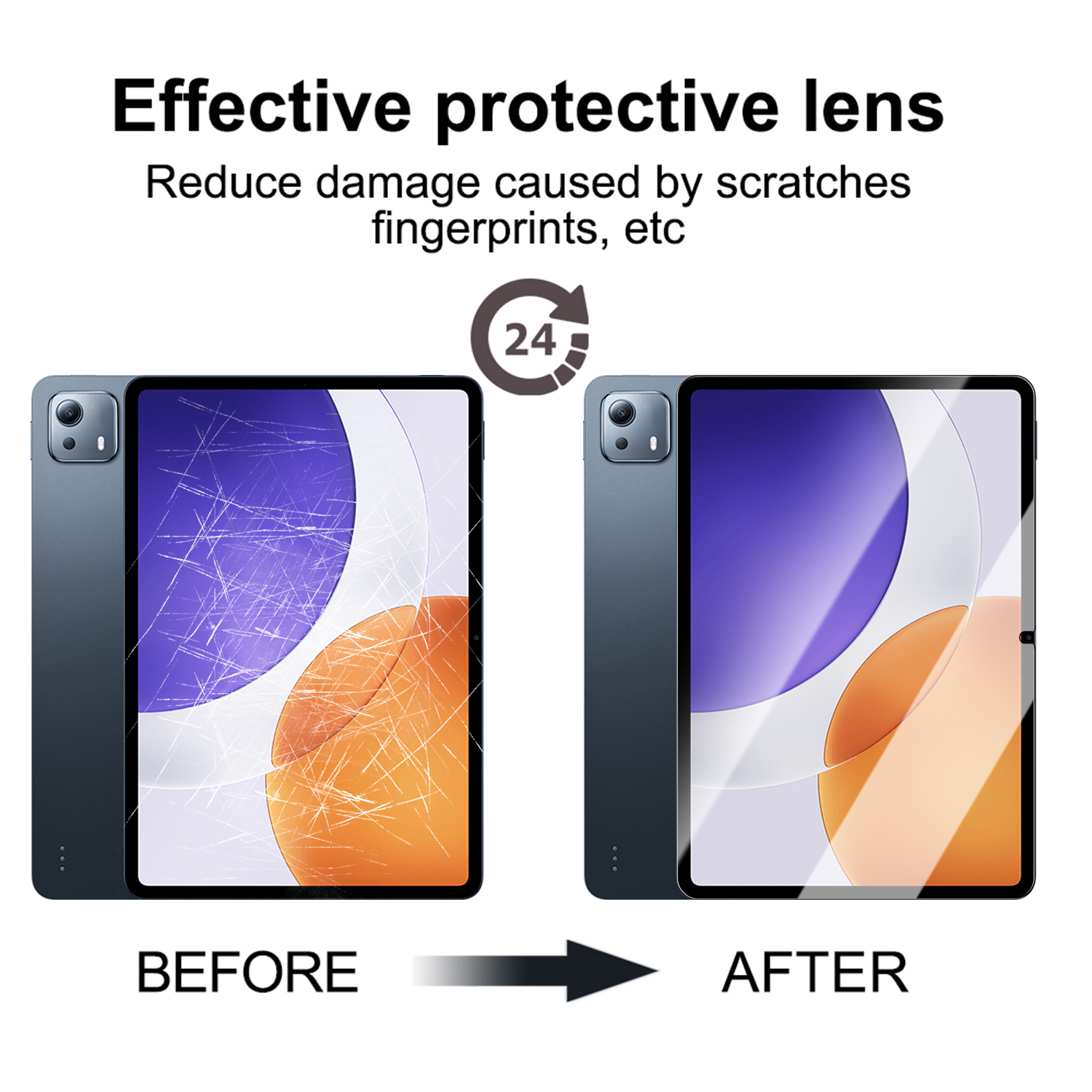 HD Clear Screen Protectors For - Mi Tablet Accessories avaliação e preço