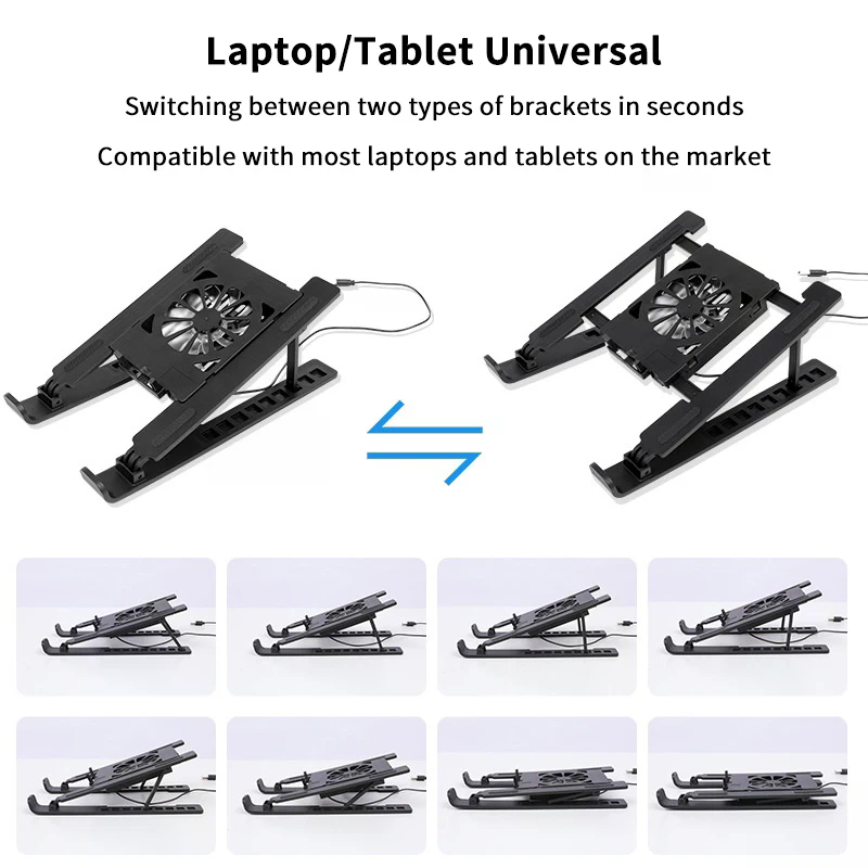 Foldable Laptop Cooling Pad Po - Cooling Stand Tablet avaliação e preço