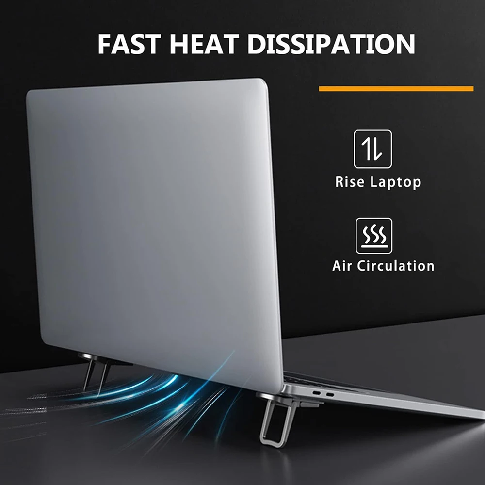 2pcs/Set Foldable Laptop Stand - Cooling Stand Tablet avaliação e preço