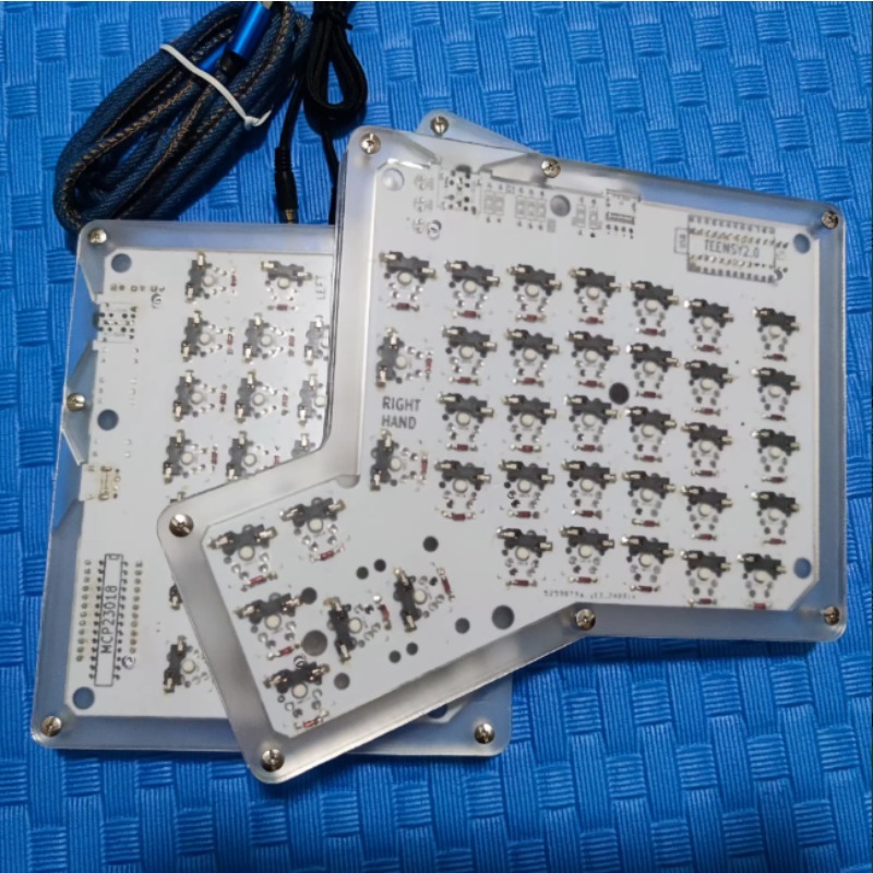 Ergodox Split Keyboard Kit Wir - Tablet Accessories 3D Print avaliação e preço