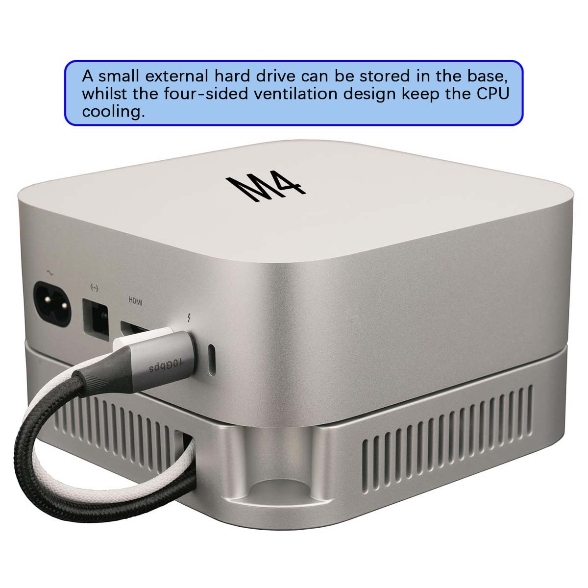 Stand for Mac Mini M4/M4 Pro,  - Cooling Stand Tablet avaliação e preço