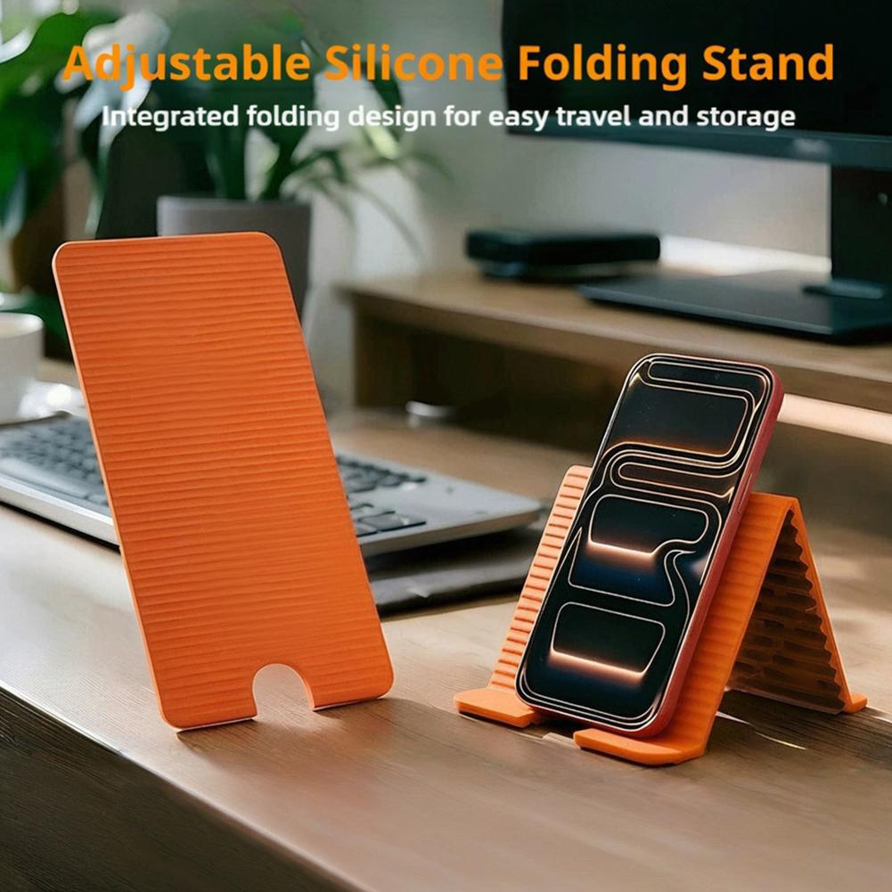 Flexible Foldable Silicone Pho - Tablet Stand Accessories avaliação e preço