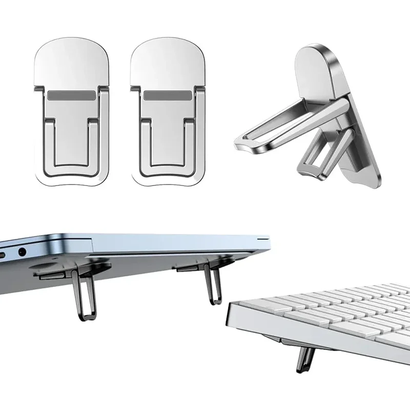 2PCS Adjustable Laptop Riser C - Cooling Stand Tablet avaliação e preço