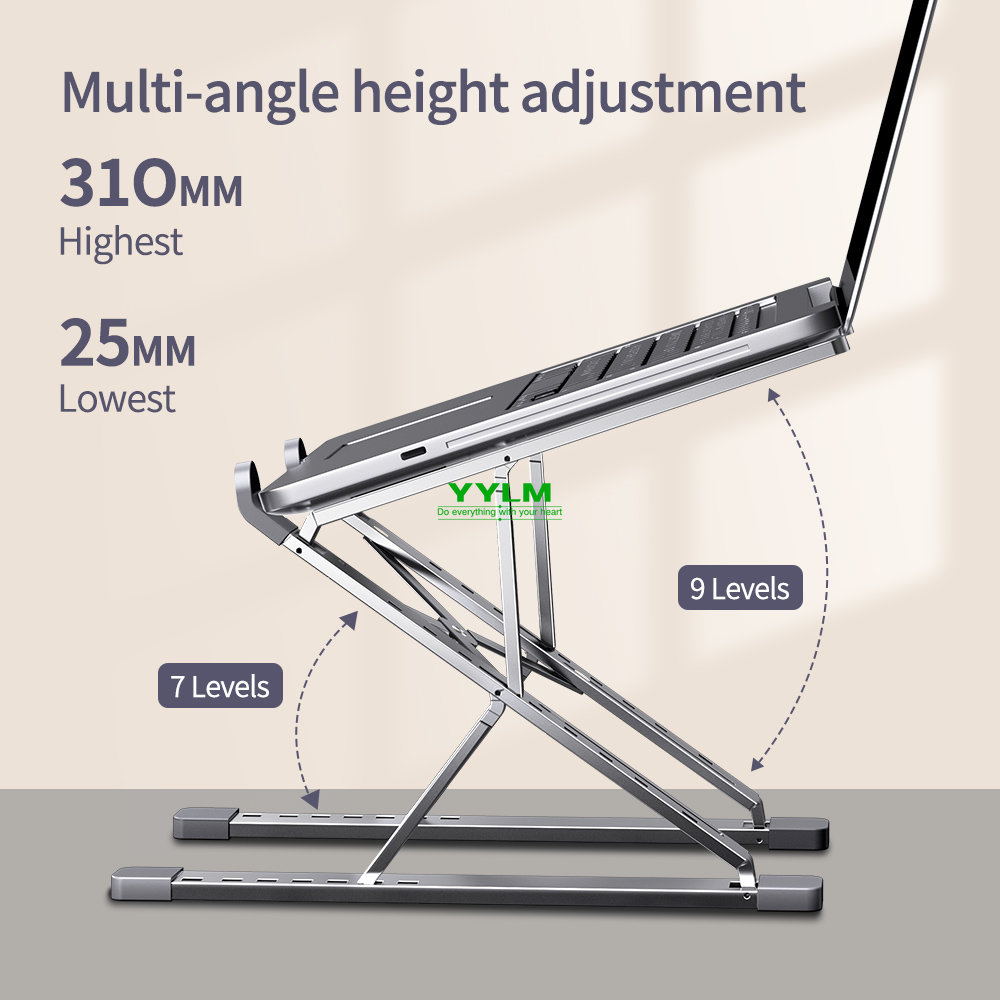 YYLM N8 Laptop Stand Aluminum  - Cooling Stand Tablet avaliação e preço