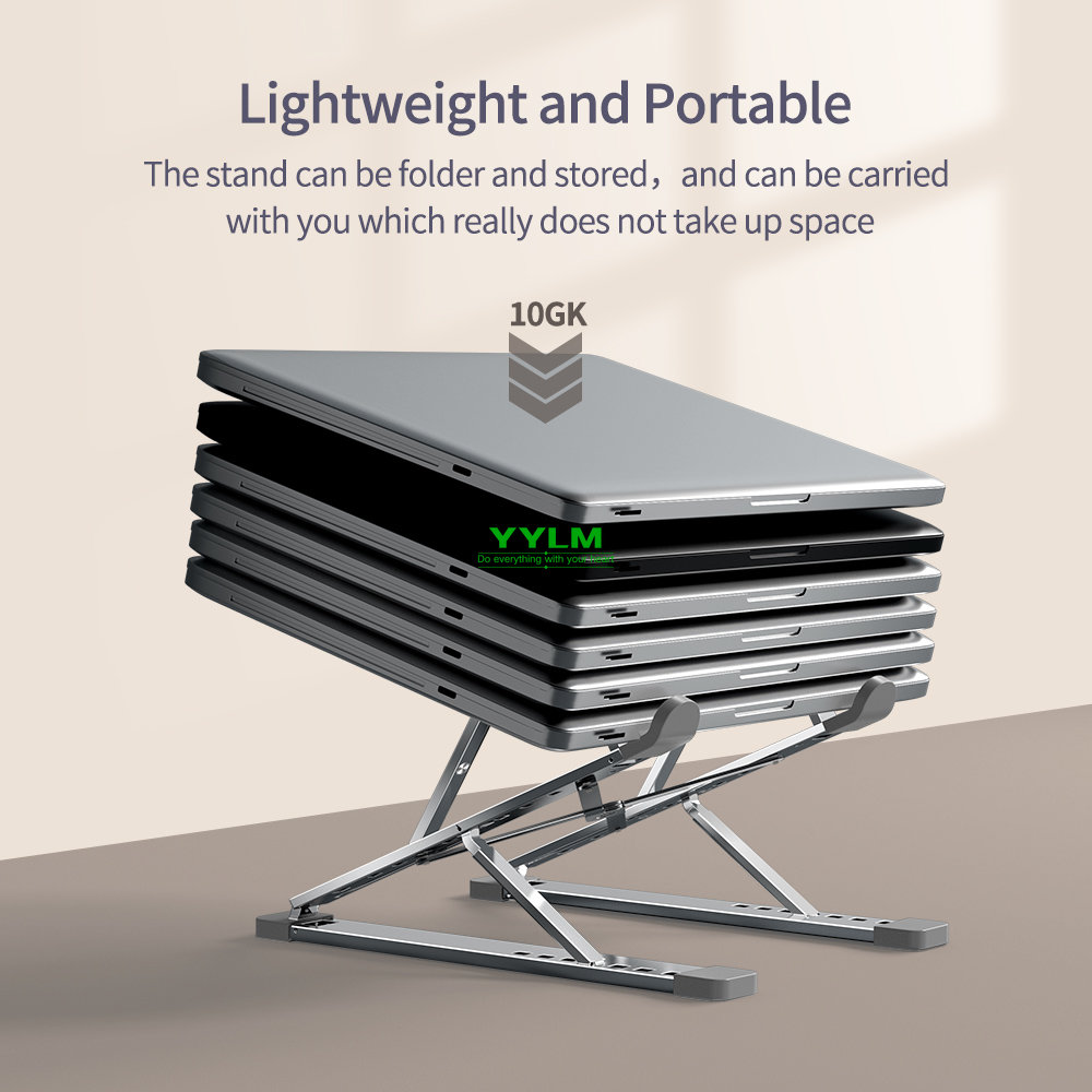 YYLM N8 Laptop Stand Aluminum  - Cooling Stand Tablet avaliação e preço