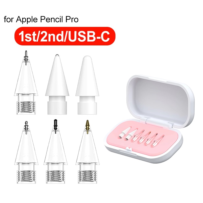 6Pcs Replacement Pencil Tips F - Tablet Stylus Accessories avaliação e preço