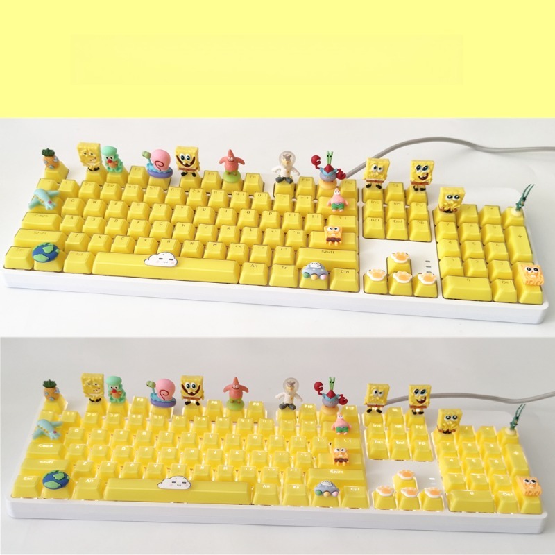 Retro SpongeBo Mechanical Keyb - Tablet Accessories For Kids avaliação e preço