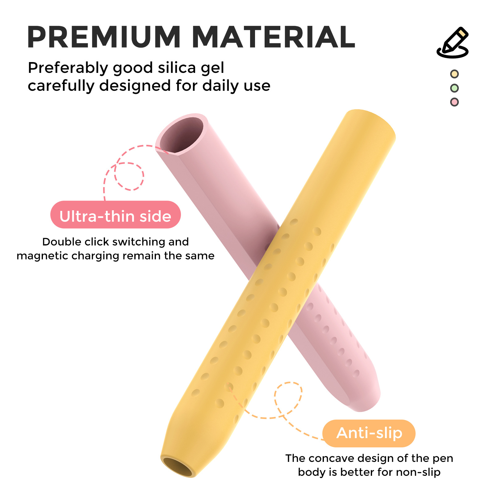 1PC Stylus Cover for Apple Pen - Iphone Tablet Accessories avaliação e preço