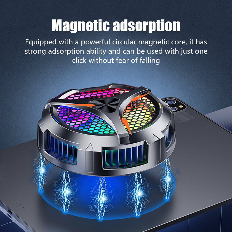 X42 fan phone Magnetic Cooler  - Cooling Stand Tablet avaliação e preço