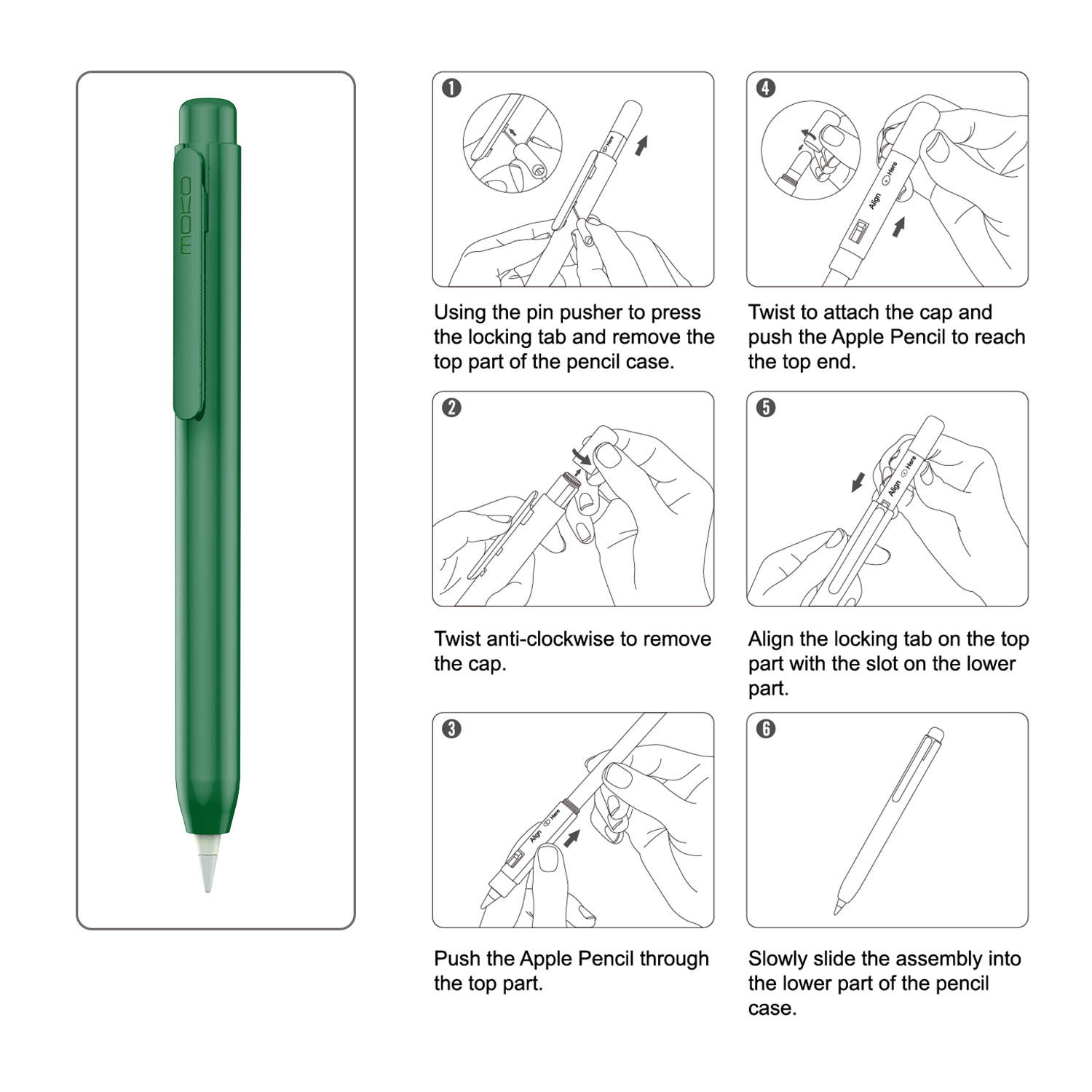 Holder Case for Apple Pencil 1 - Iphone Tablet Accessories avaliação e preço