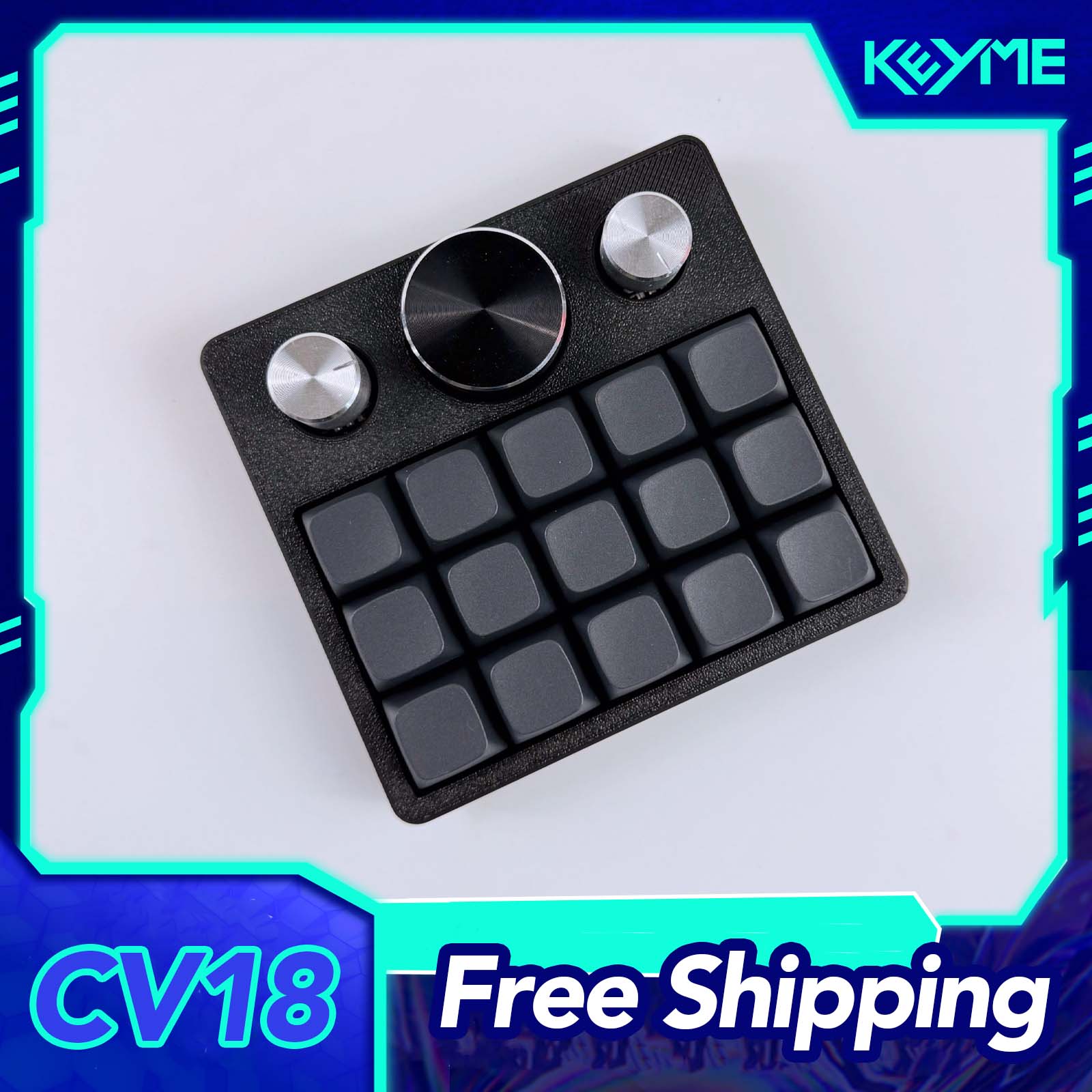 CV18 Wired Numberpad Hot Swap  - Tablet Accessories 3D Print avaliação e preço