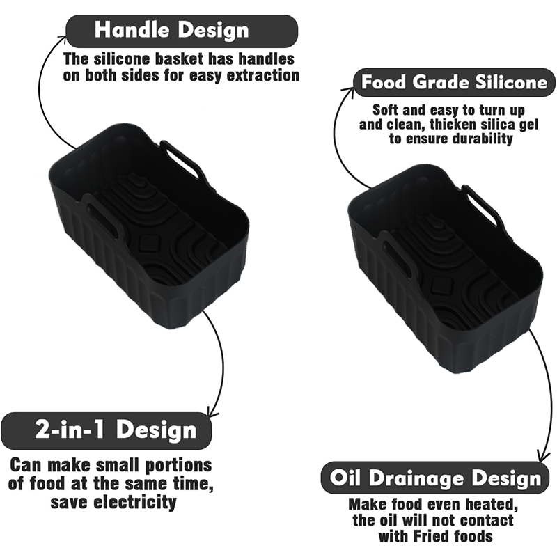 20-22cm Air Fryer Silicone Mol - Hotwav Tablet Accessories avaliação e preço