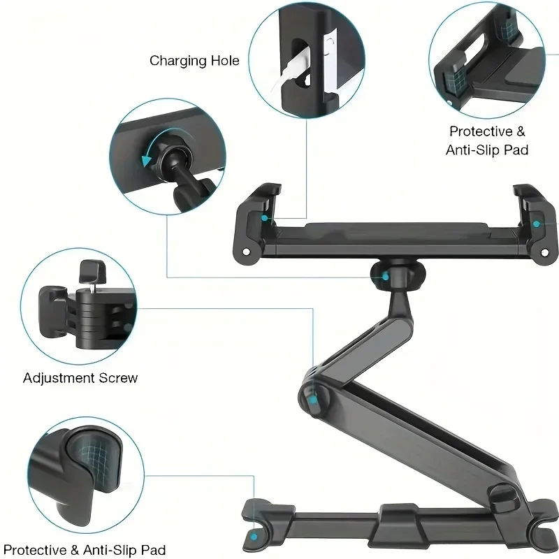Telescopic Car Rear Pillow Pho - Trimble Tablet Accessories avaliação e preço