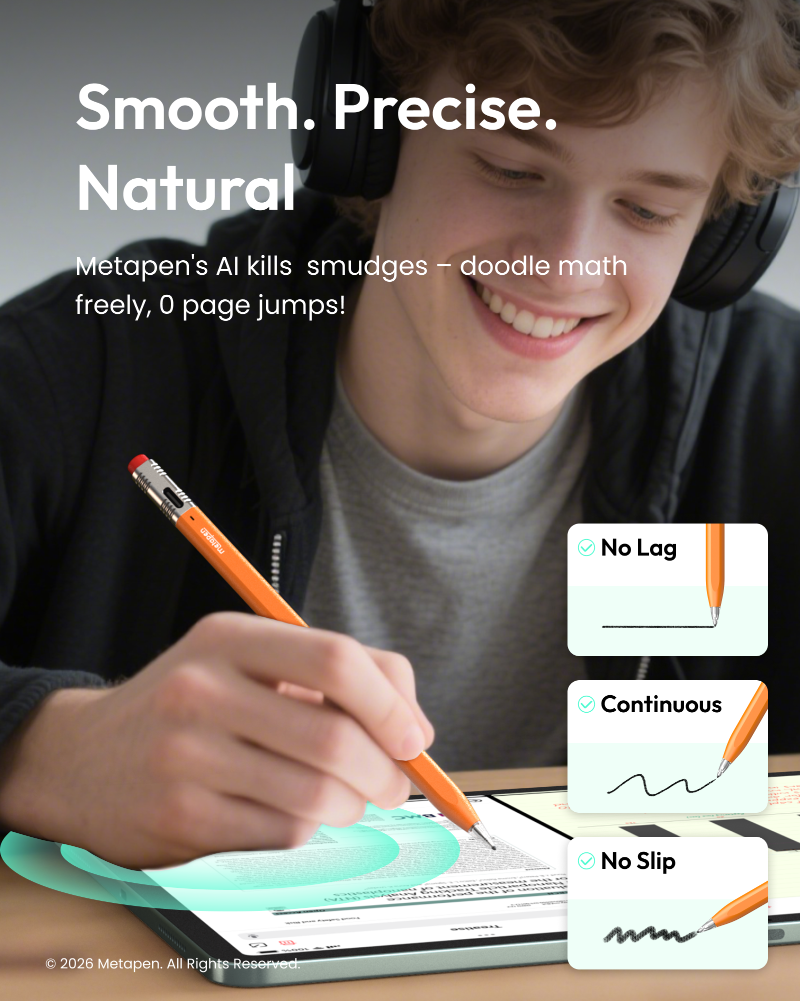MetaPen Palm Rejection Stylus  - Tablet Accessories For Kids avaliação e preço