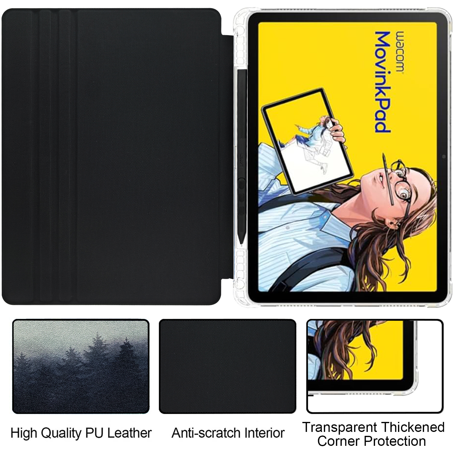 Transparent TPU Stand Case for - Wacom Tablet Accessories avaliação e preço