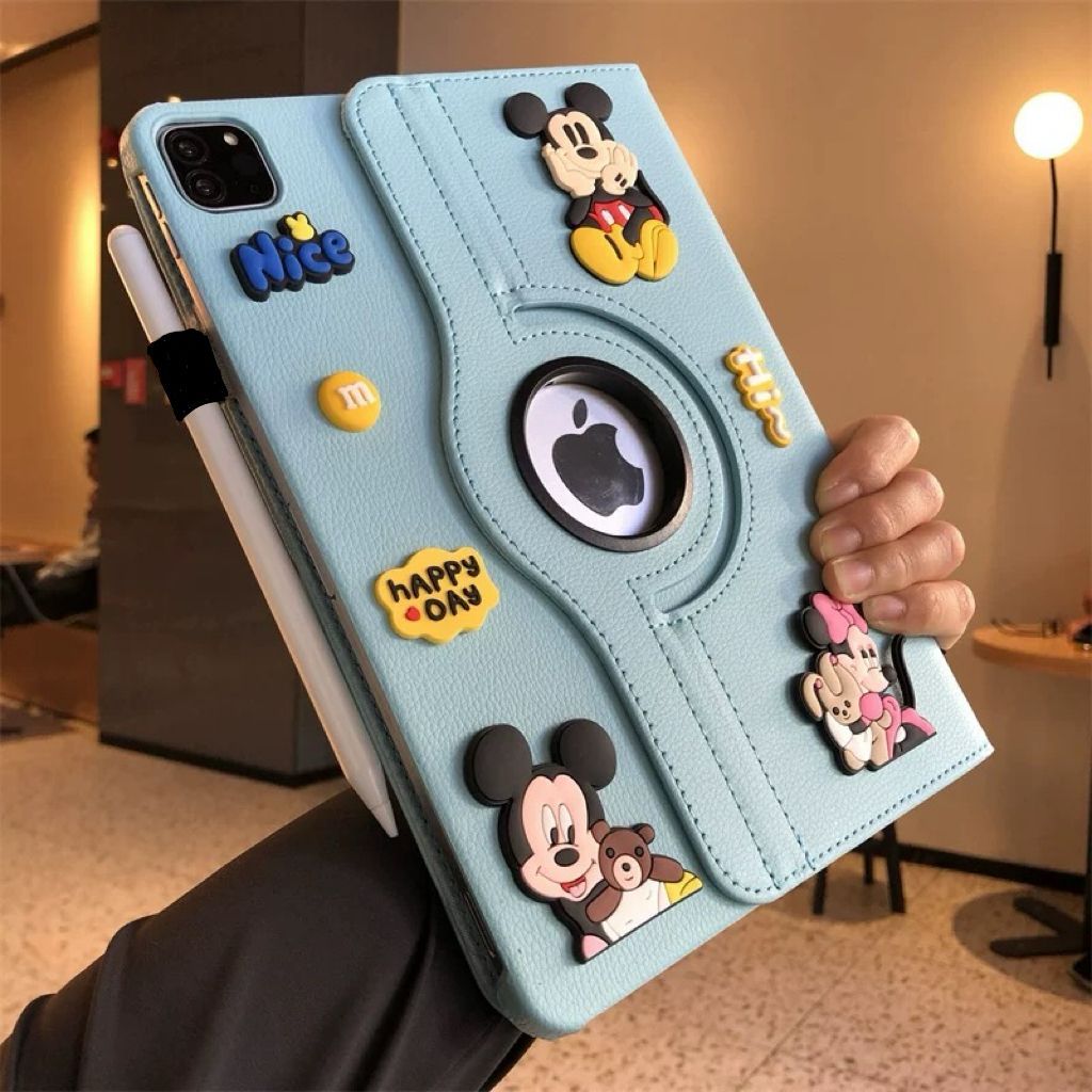 Cute Mickey Minnie Mouse IPad  - Tablet Accessories For Students avaliação e preço