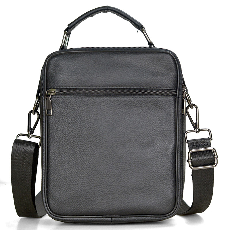 Fashion Men Genuine Leather Ha - Tablet Shoulder Bag avaliação e preço