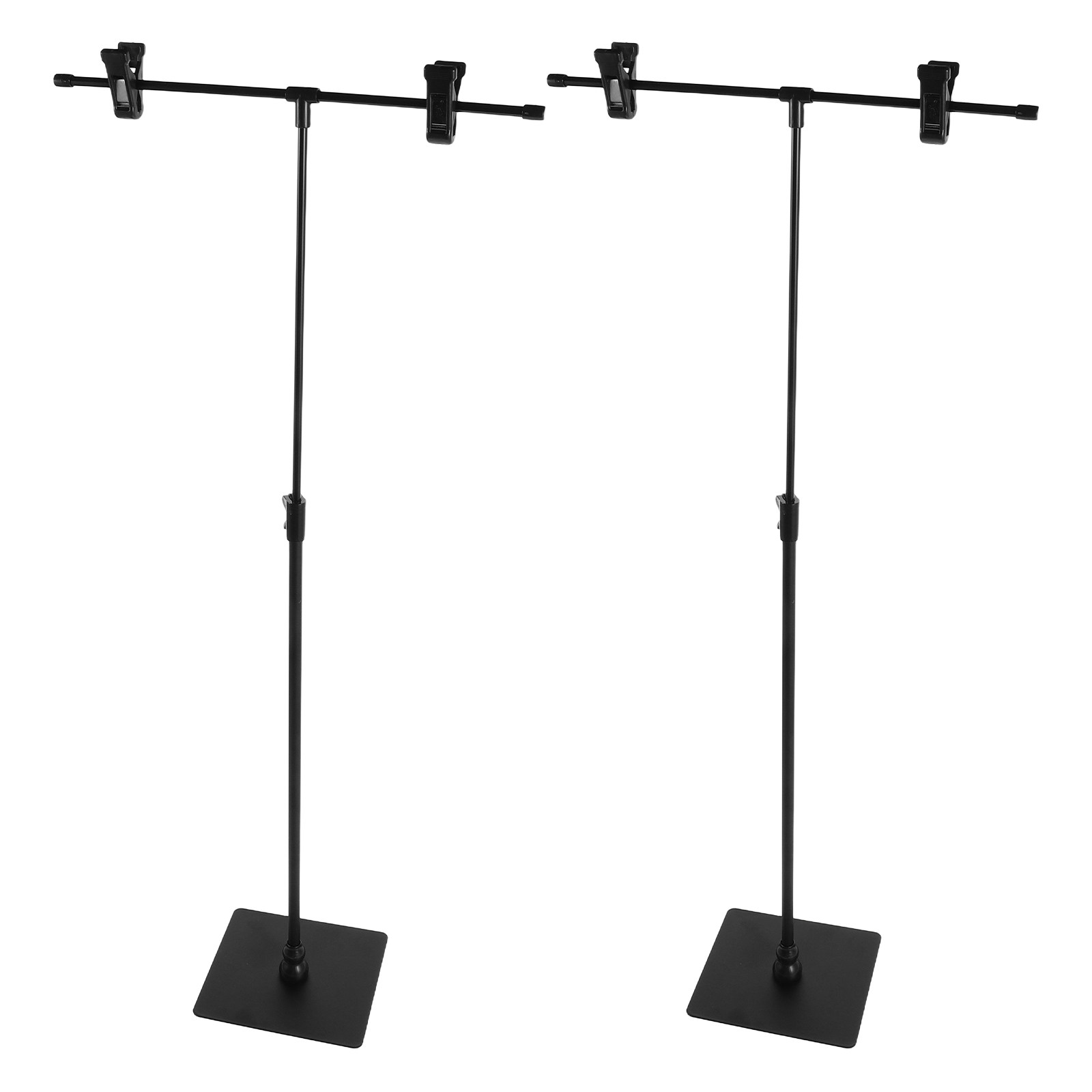 2pcs T Shaped Poster Holder Ad - Tablet Stand Adjustable avaliação e preço