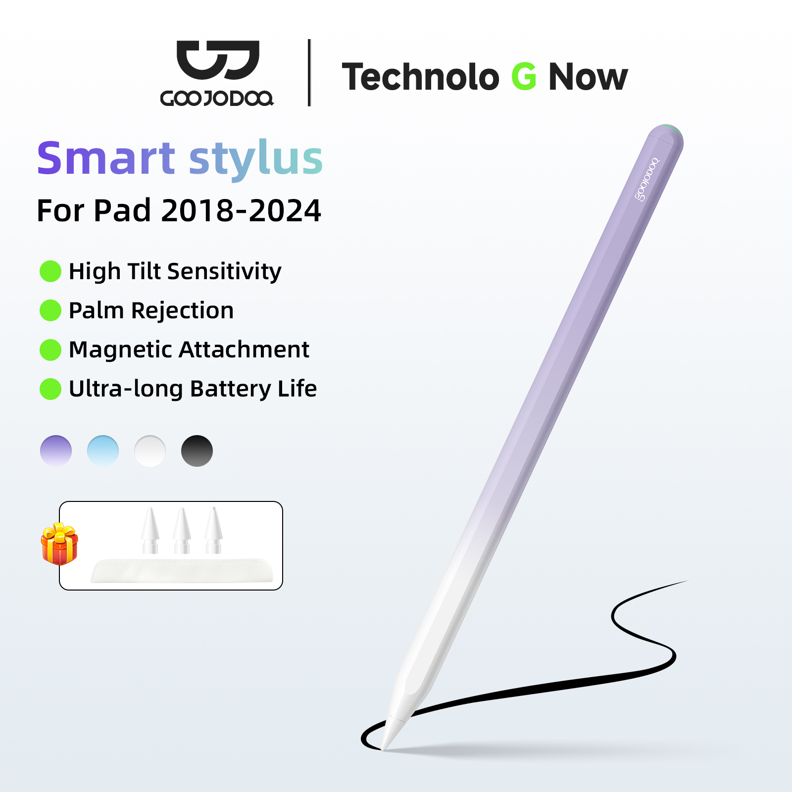 GOOJODOQ GD13 Pencil Stylus Pe - Tablet Accessories For Kids avaliação e preço