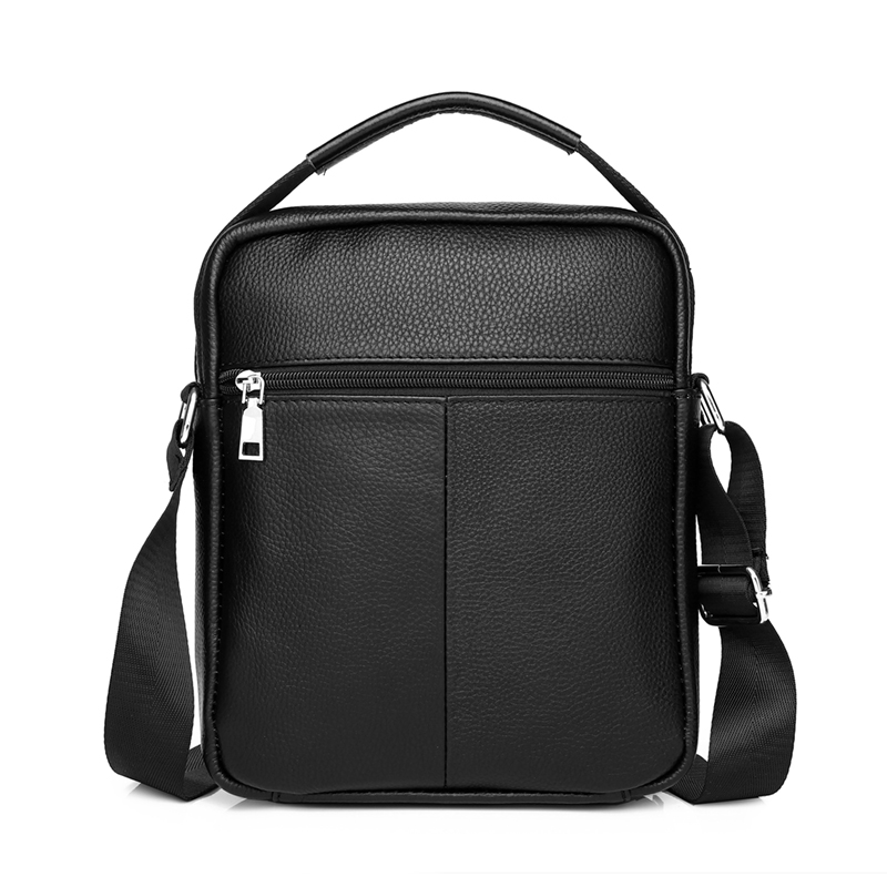 SCHLATUM Genuine Leather Men C - Tablet Shoulder Bag avaliação e preço
