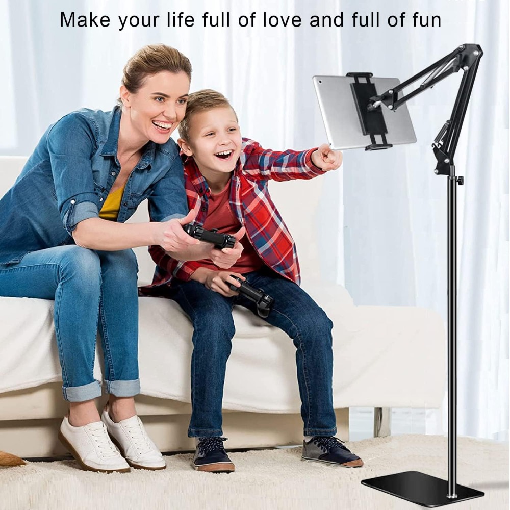 6LB Weighted Tablet Floor Stan - Tablet Stand Adjustable avaliação e preço
