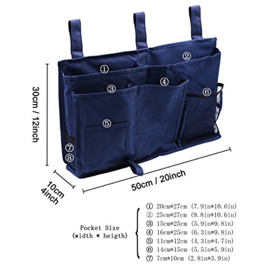 Bunk Bedside Caddy - Hanging S - Best Tablet With Accessories avaliação e preço