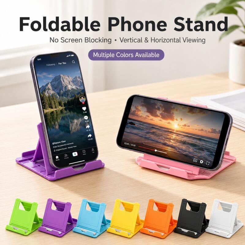 Foldable Phone Stand, Adjustab - Tablet Stand Accessories avaliação e preço