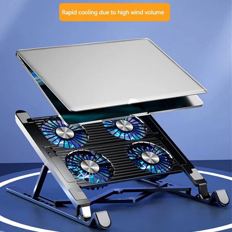 New Laptop Cooler Base Stand F - Cooling Stand Tablet avaliação e preço