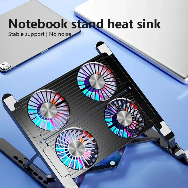 New Laptop Cooler Base Stand F - Cooling Stand Tablet avaliação e preço