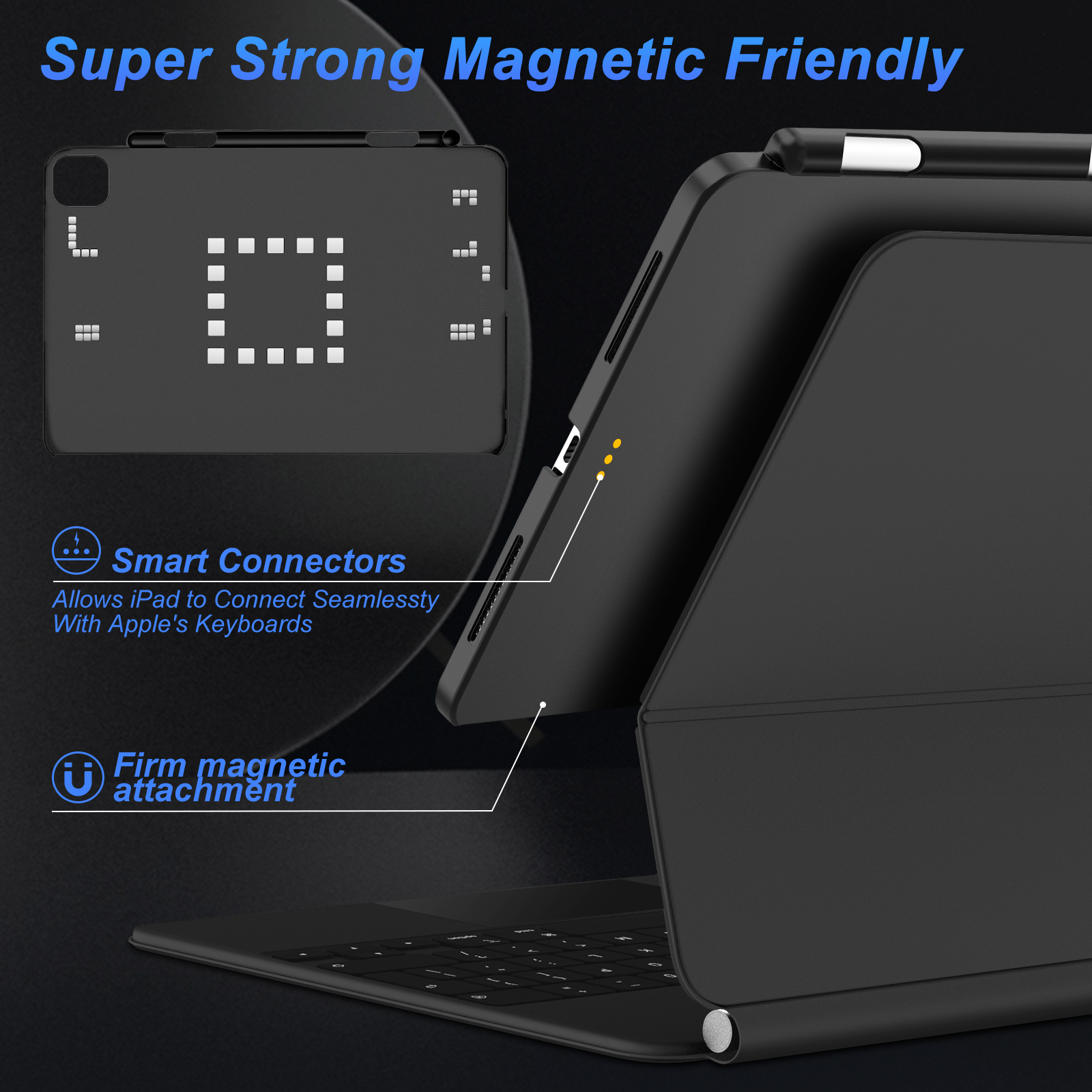 GOOJODOQ Magnetic Case for iPa - Iphone Tablet Accessories avaliação e preço