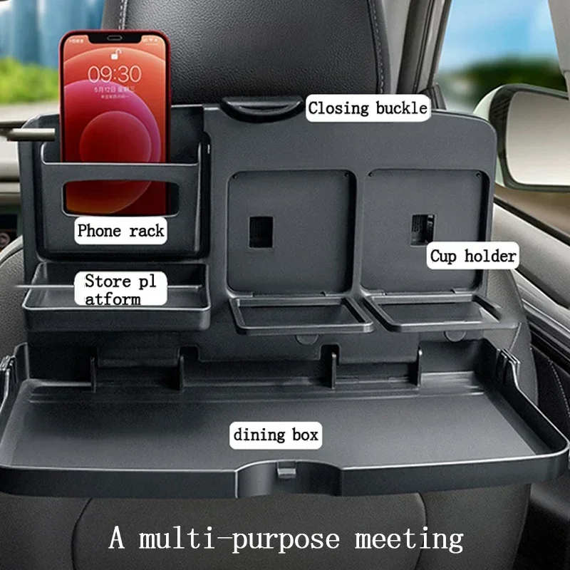 Car Back Seat Foldable Dining  - Tablet Accessories For Car avaliação e preço