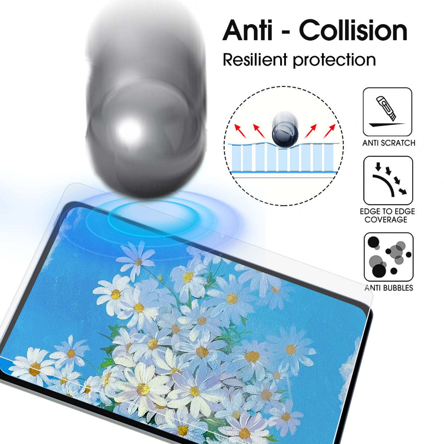 1-3PCS Paper Feel Screen Prote - Mi Tablet Accessories avaliação e preço