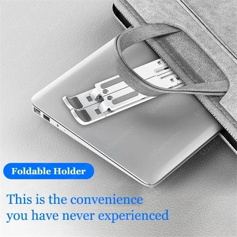 1pc ABS Ergonomic Laptop Stand - Cooling Stand Tablet avaliação e preço